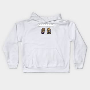 Final Fantasy X: Laughing Tidus And Yuna Kids Hoodie